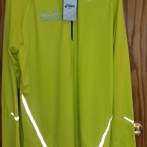 NWT Men's running shirt, long sleeve, BIG SUR HALF MARATHON embroidered logo - Picture 3 of 5